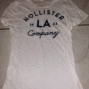 Hollister White Tee